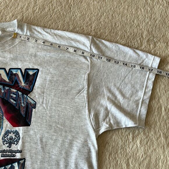 Law Enforcement torch run short sleeve shirt gray size 2XL - Picture 15 of 16